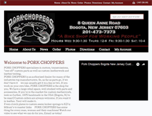 Tablet Screenshot of porkchoppers.com